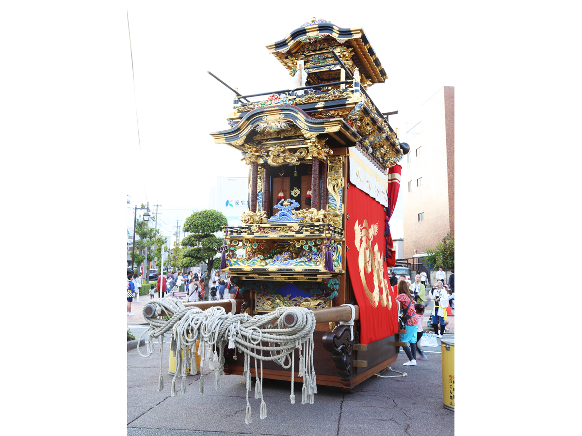 鶴ヶ崎区祭礼（山車まつり）