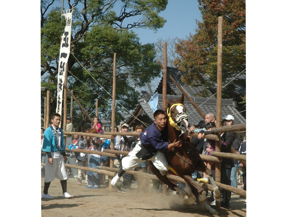 中畑町八幡社 おまんと祭