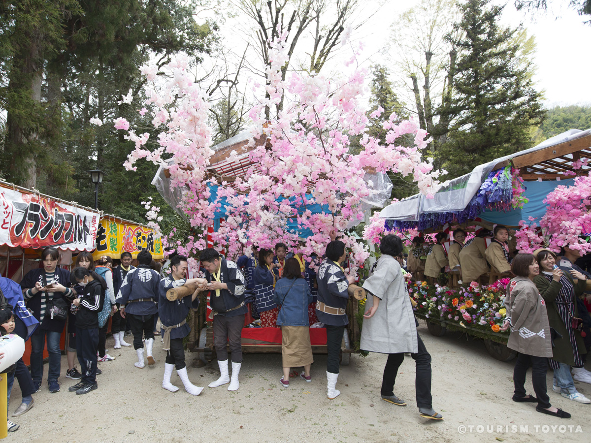 足助春まつり（足助神社例祭・重範祭）