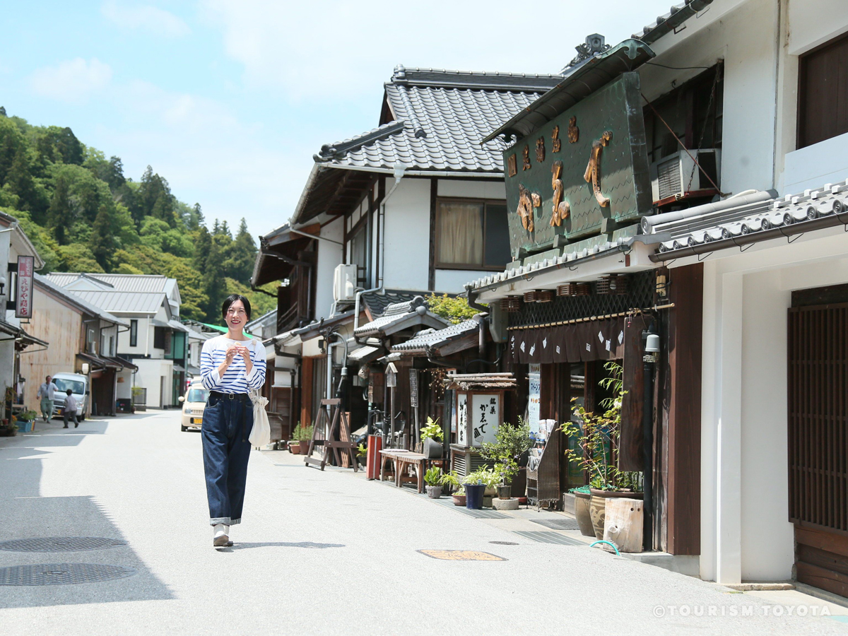 足助の町並み(重伝建の町並み)