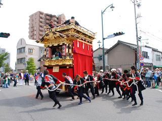 山車祭・お囃子披露