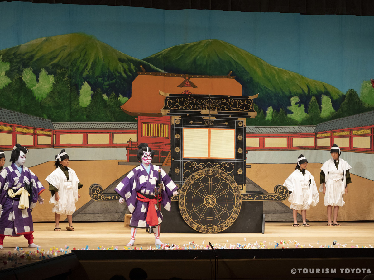 小原文化まつり小原歌舞伎公演