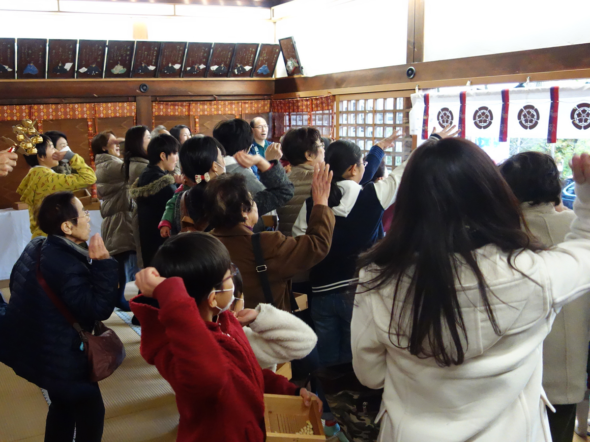 菅生神社　節分祭