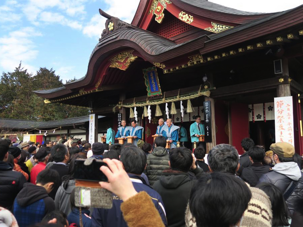 岩津天満宮　節分祭