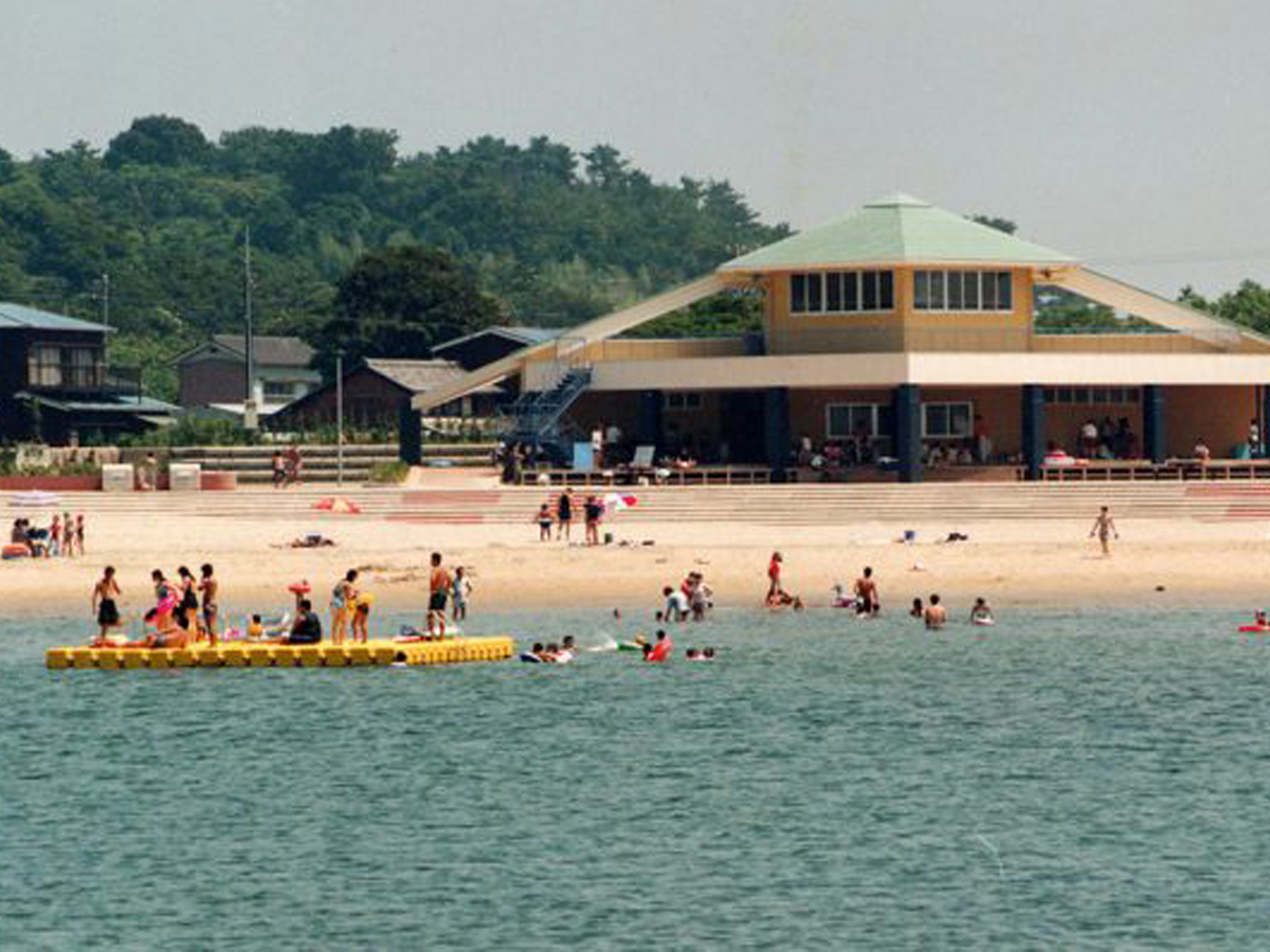 海水浴場オープン