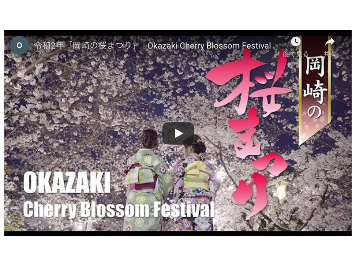 岡崎桜まつりの動画