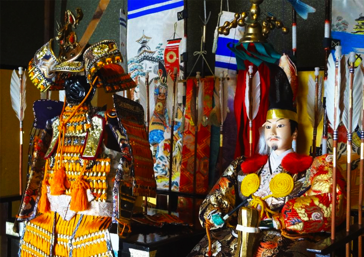 旧本多忠次邸 五月人形展示 