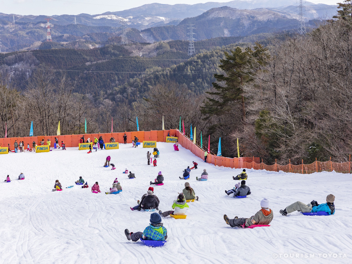 旭高原元気村　雪そりゲレンデ